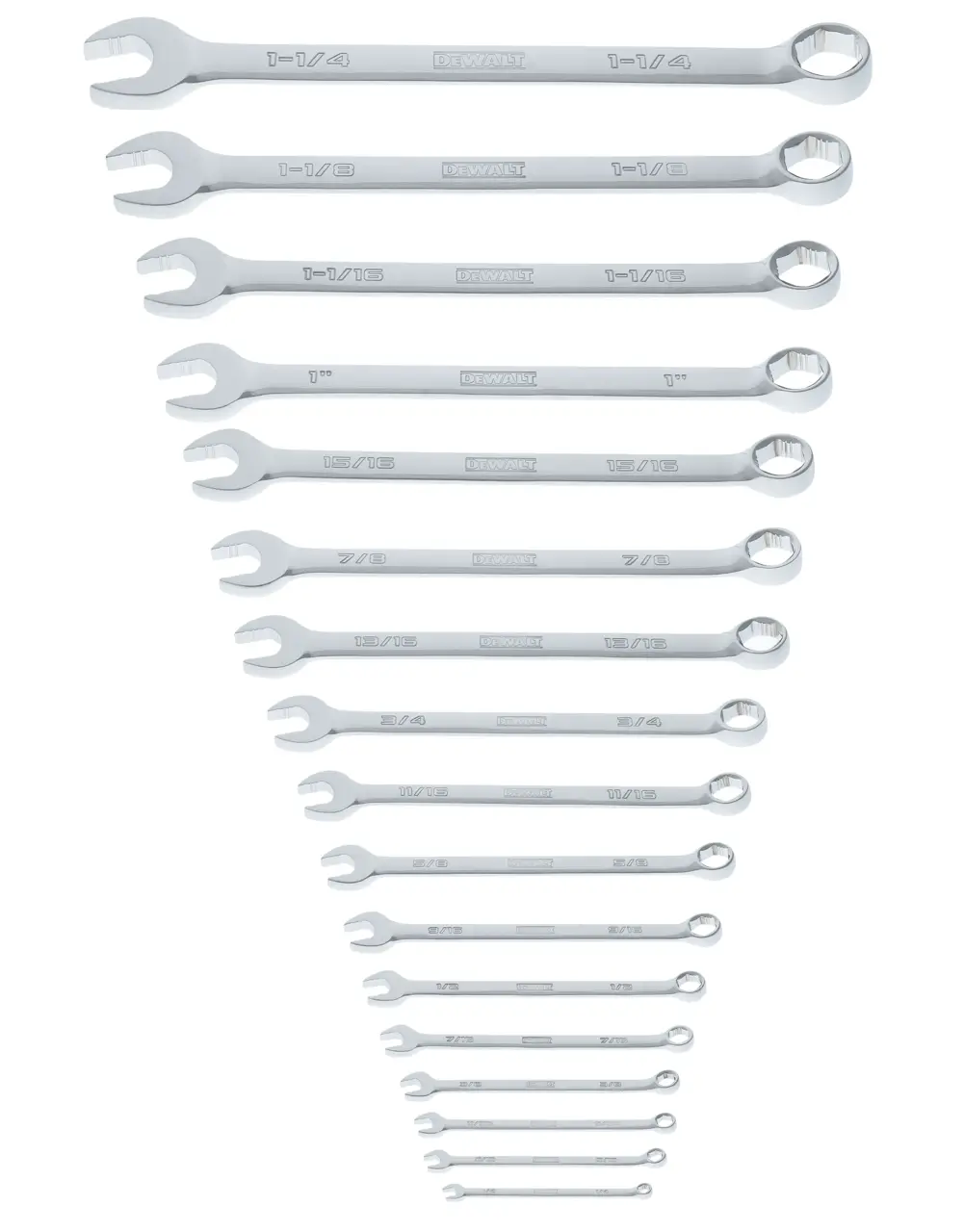 TOUGHSERIES™ 17-Piece SAE Combination Wrench Set