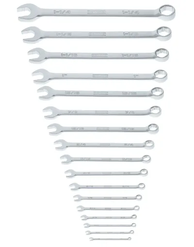 TOUGHSERIES™ 17-Piece SAE Combination Wrench Set