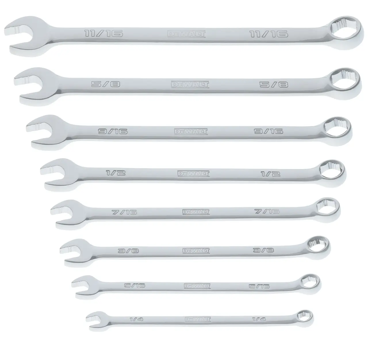 TOUGHSERIES™ 8-Piece SAE Combination Wrench Set
