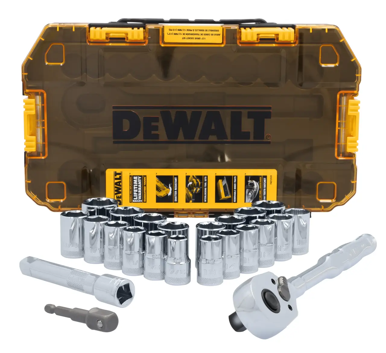 TOUGHSERIES™ Tough Box 1/2-IN. Drive Mechanics Tool Set (23-PC.)
