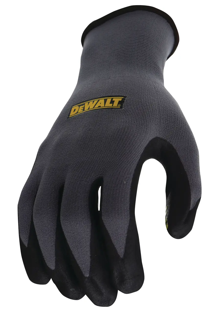 Tread grip work gloves