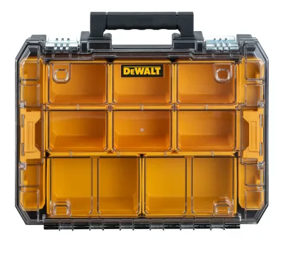 TSTAK® V 7-IN. (178mm) 9-Compartment Small Parts and Tool Storage Organizer