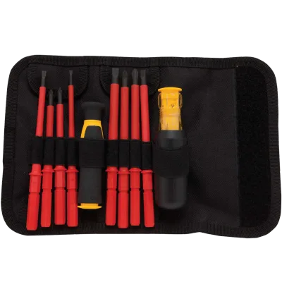 Vinyl Grip Insulated Screwdriver Set (10-Piece)