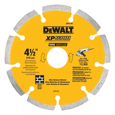 XP™ 4-1/2-IN. X 0.250-IN. Tuck Point Diamond Blade