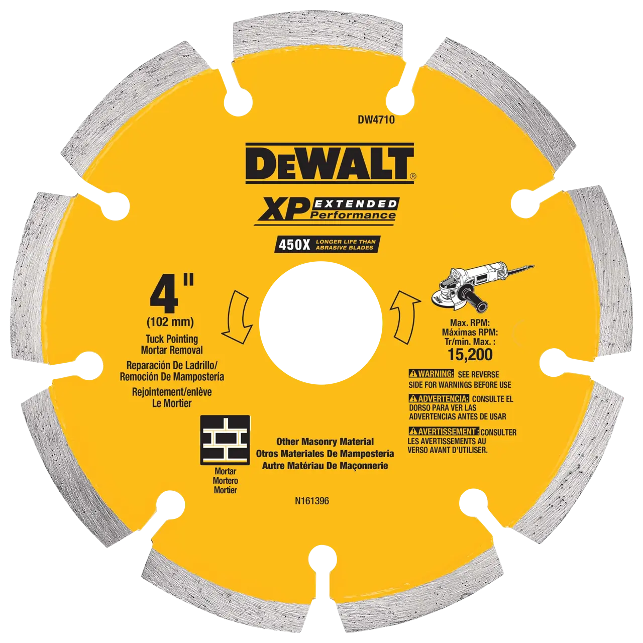 XP™ 4-IN. X 0.250-IN. Tuck Point Diamond Blade