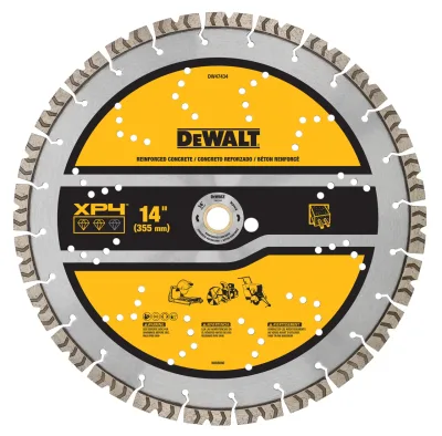 XP4 reinforced concrete segmented diamond blade