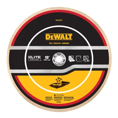 XP7 10-IN. Continuous rim tile diamond blade