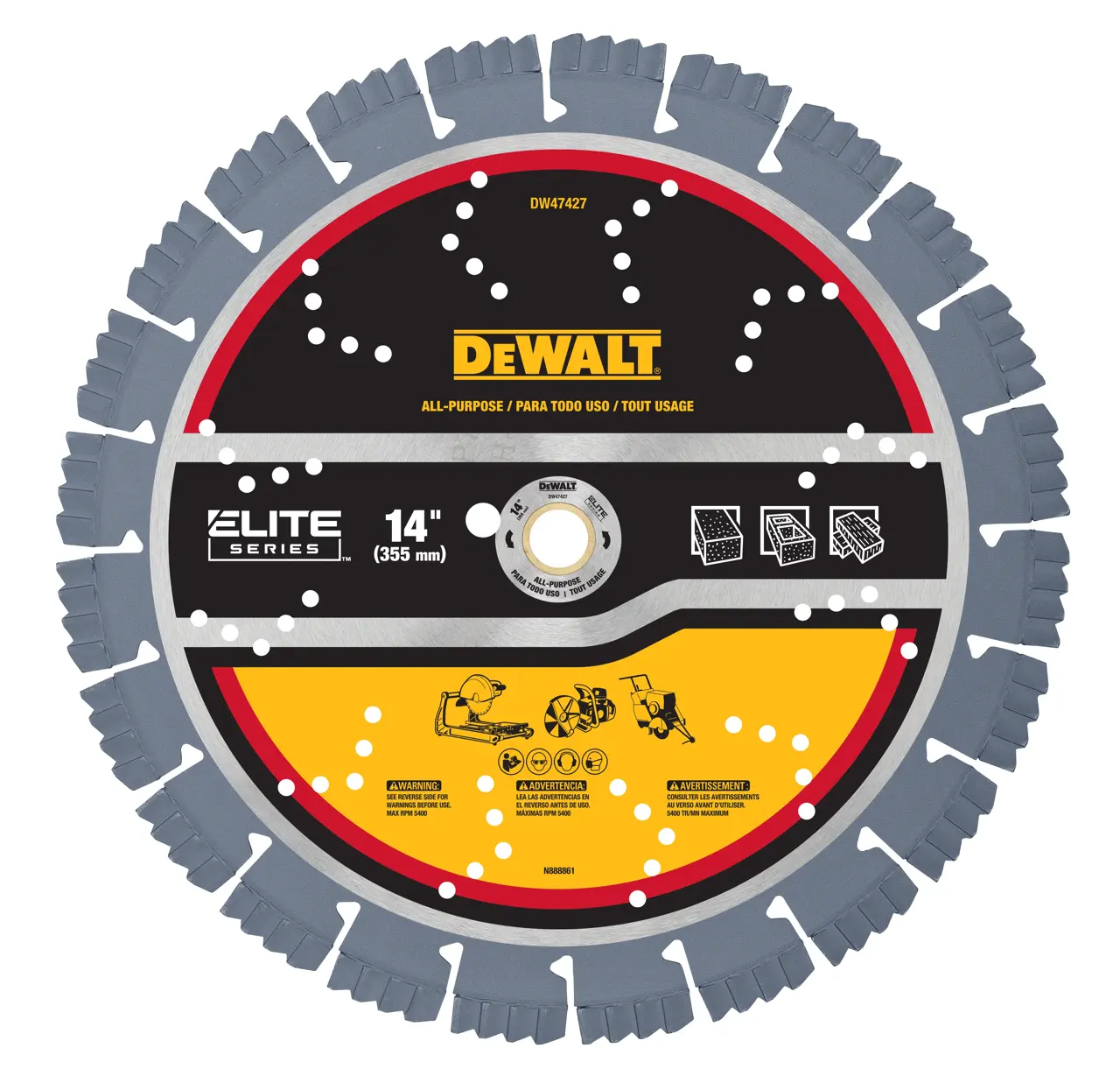 XP7 14-IN. All-purpose Segmented Diamond Blade