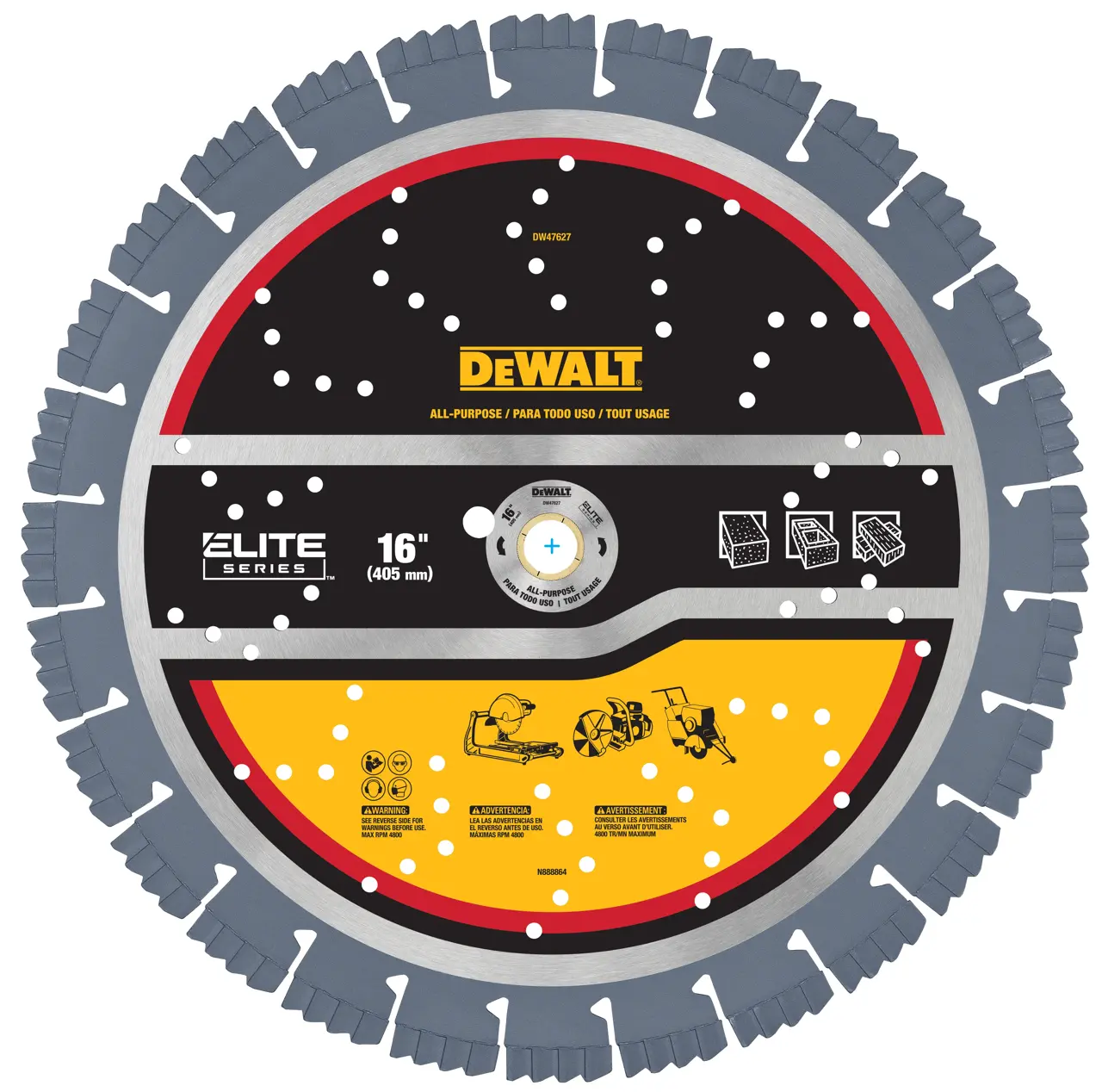 XP7 16-IN. All-purpose segmented diamond blade