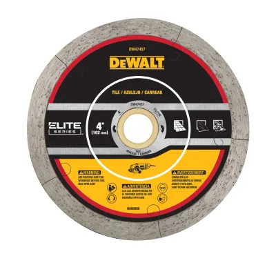 XP7 4-IN. Continuous rim tile diamond blade