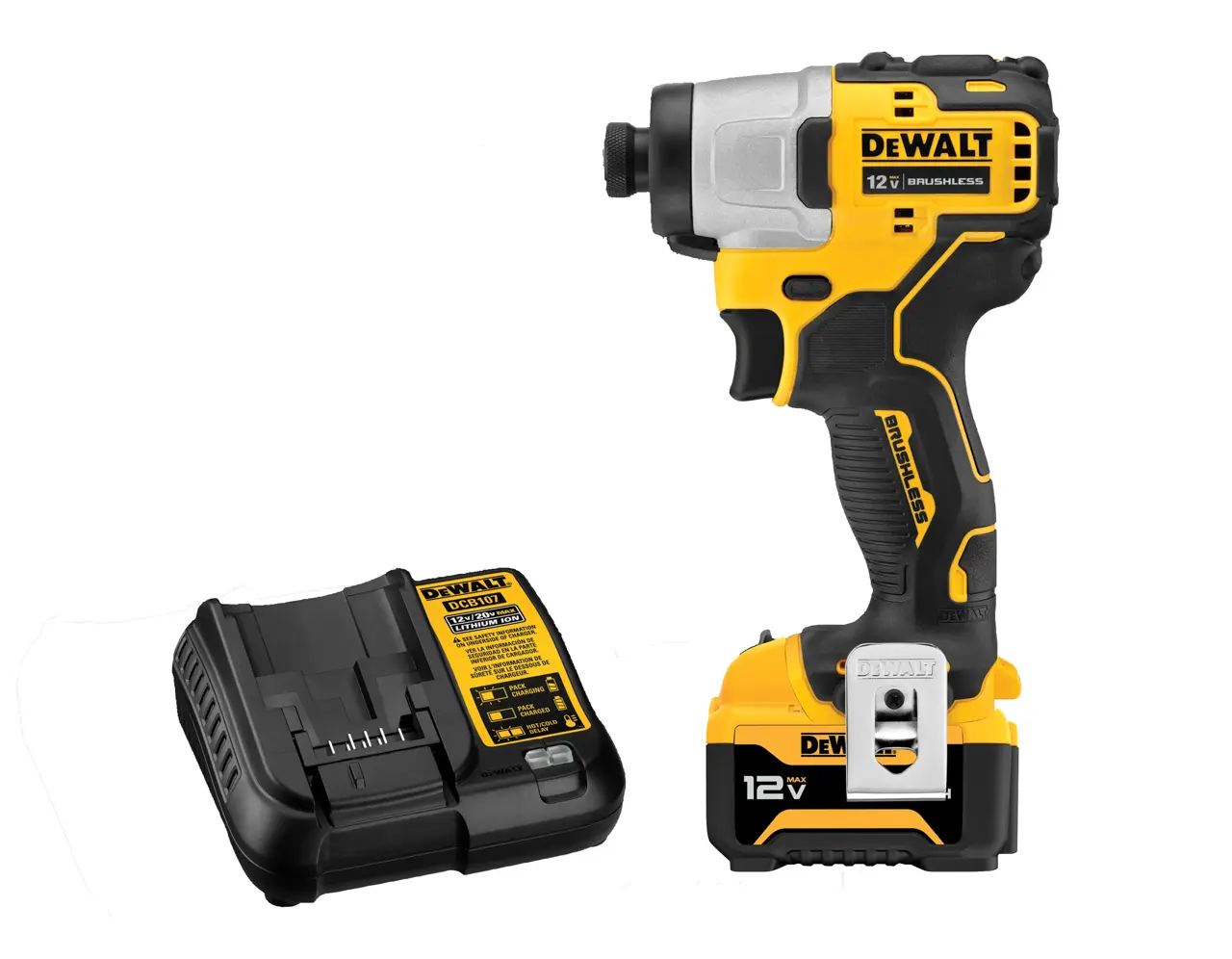 XTREME™ 12V MAX* Brushless 1/4-IN Impact Driver Kit
