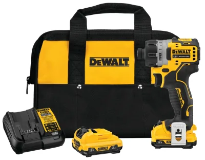 XTREME™ 12V MAX* Brushless Cordless 1/4-IN. (6.4mm) Screwdriver with (2) 2.0 Ah Batteries and Charger