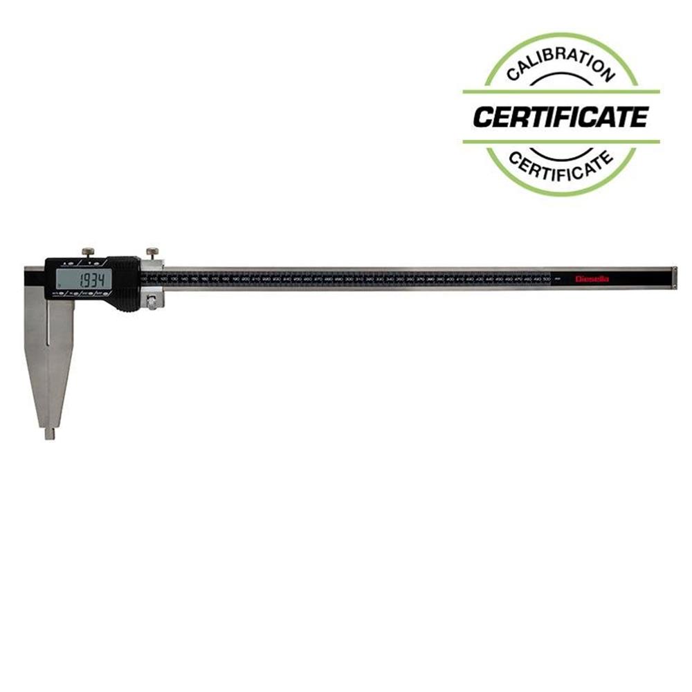 Diesella Digital Caliper - 0-500mm, 150mm, 0,01 mm