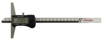 Diesella Digital Depth Gauge - 0-200, 0,01mm