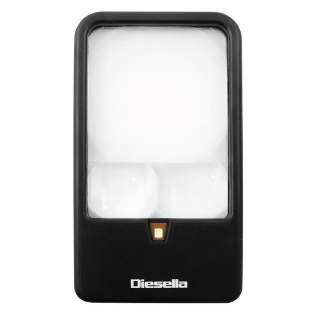 Diesella Hand Magnifier flat - 117mm
