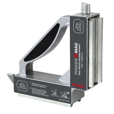 Diesella Magnet Angle fixed 90° on/off - 148mm, 148mm, 38mm, 49kg
