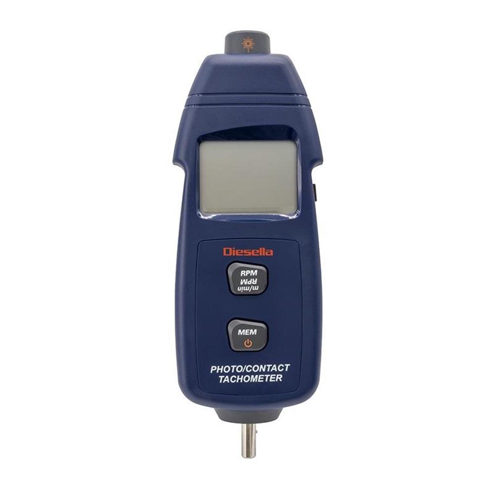Diesella Tachometer with laser and mechanical reading