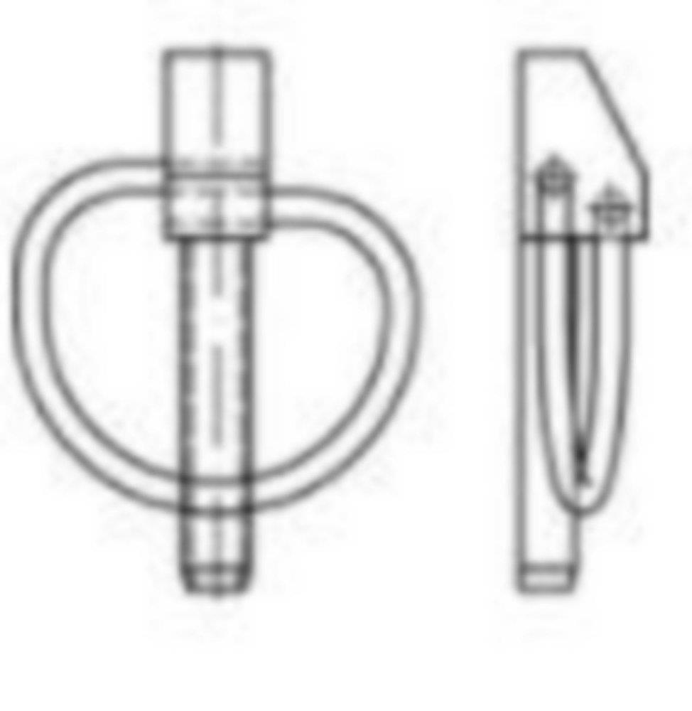 DIN 11023 electro-galvanised FZB - 4.5mm, 42mm