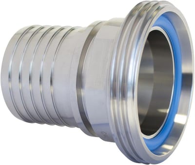 DIN 11851 Hose nozzle Food Grade nipple acid-resistant - RD65 x 1/6", 38mm