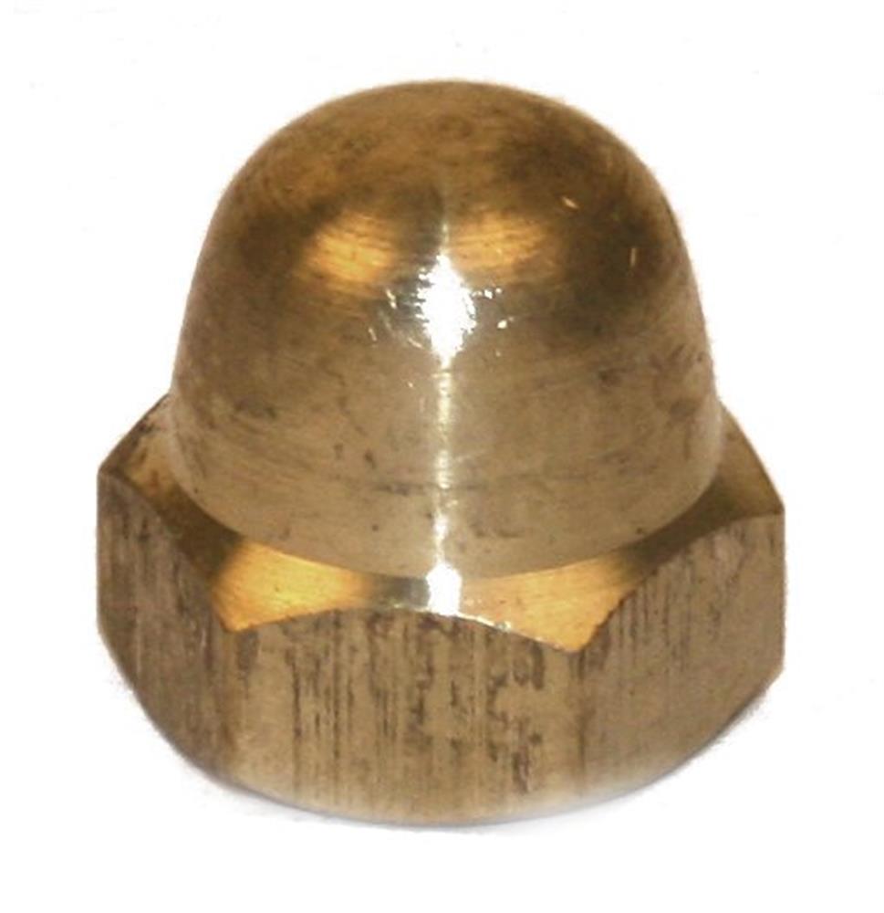 DIN 1587 Cap Nut brass - M8