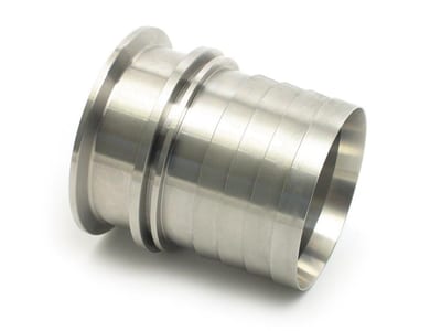 DIN 32676 Triclamp Hose nozzle Food-grade clamp acid-resistant - 75mm, 91