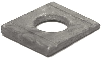 DIN 434 Inclined Washer 8% hot-galvanized 8% Hot-dip galvanised FZV - 16mm, 18mm, 3mm, 100PCS, 5.9mm, 32 x 36mm