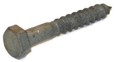 DIN 571 Coach Screw FZV hot-dip galvanised 4.6 - M6, 100mm, 100PCS
