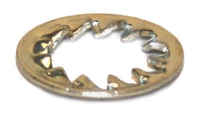 DIN 6798I Internal Serrated Lock Washer FZB - M8, 8.4 x 15 x 0.8 mm