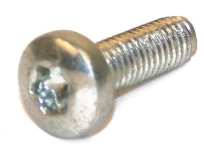 DIN 7500C Thread-Forming Screw, Torx Pan Head, Electro-Galvanised FZB - 3mm x 10mm