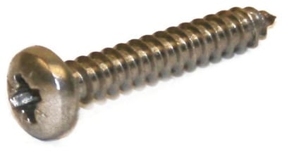 DIN 7981C Pan-Head Pozidriv Sheet Metal Screw Electro-Galvanised FZB - 4.2 x 80 mm