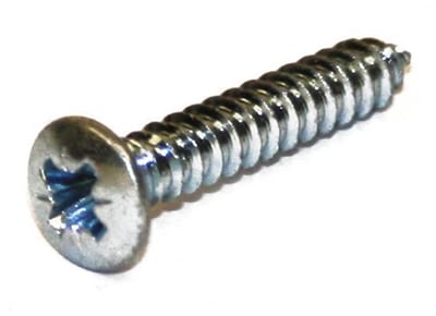 DIN 7983C Pozidriv Raised Countersunk Sheet-Metal Screw FZB, 5.5 x 38 mm