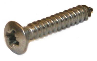 DIN 7983C Sheet Metal Screw lens-head Pozidrive stainless A2 - 3.5mm, 19mm