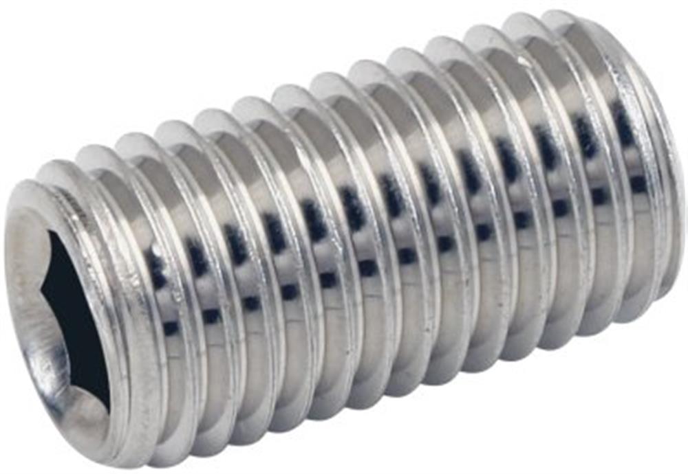 DIN 913 Grub Screw with flat end Internal hexagon stainless A2 - M10, 12mm, 200PCS