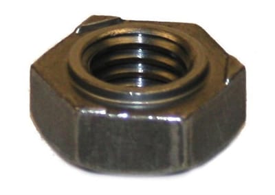 DIN 929 Weld Nut hexagonal black - M12, 100PCS