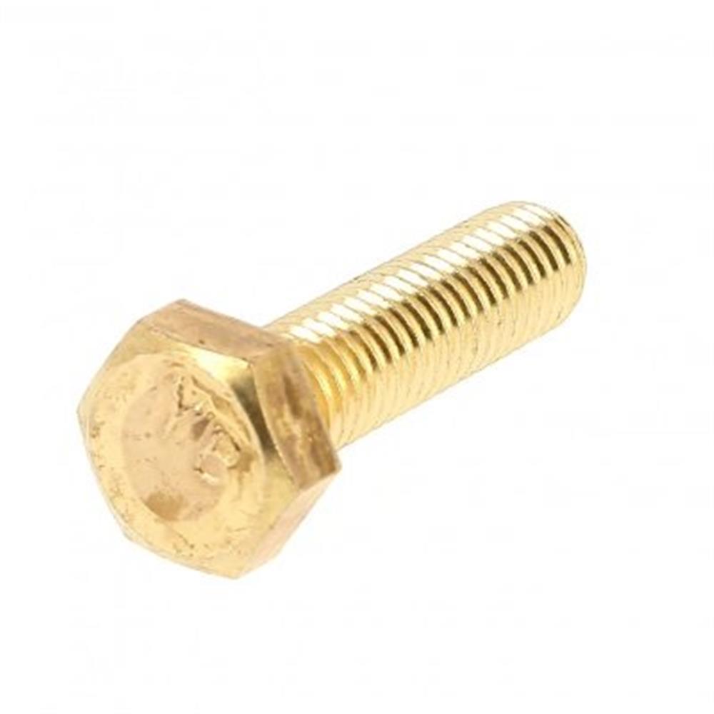 DIN 933 Set Screw brass - M8, 100PCS, 40mm