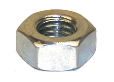 DIN 934 left-hand hex nut grade 8, electro-galvanised FZB, M12, 100-pack