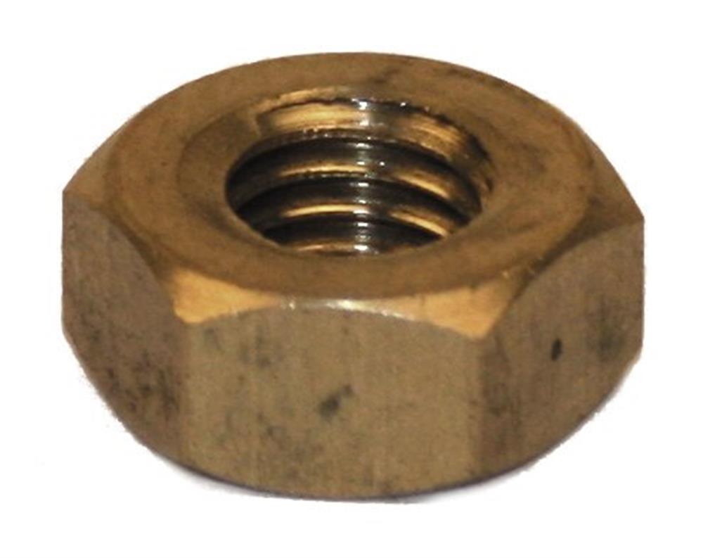 DIN 934 Nut M3 brass MS
