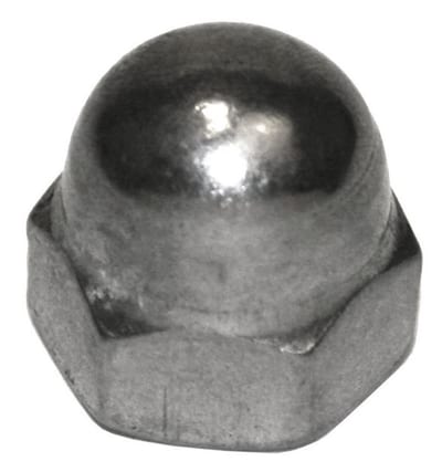 DIN 986 Domed Cap Lock Nut M6, Grade 8, Electro-Galvanised FZB - 500 pcs
