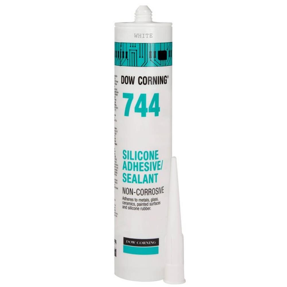 Dow Corning RTV 744 Silicone white - 310ml, Cartridge