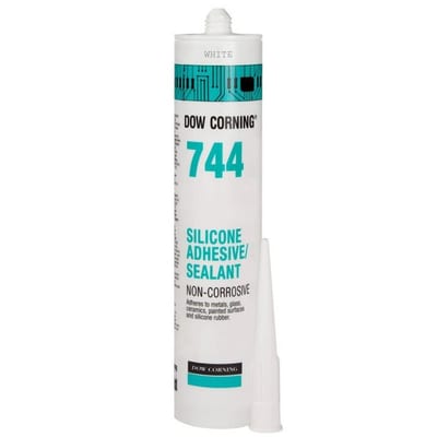 Dow Corning RTV 744 Silicone white - 310ml, Cartridge
