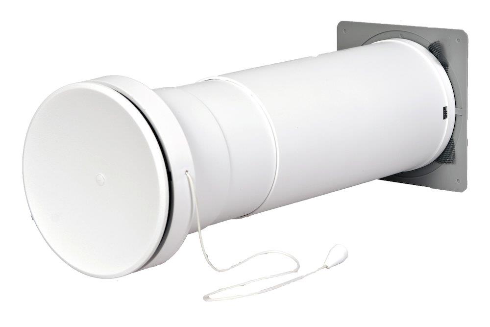 Duka 450 Telescopic Valve with tube - 105mm, white