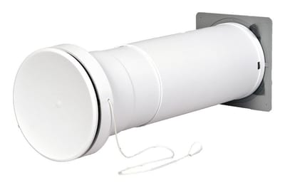 Duka 450 Telescopic Valve with tube - 105mm, white