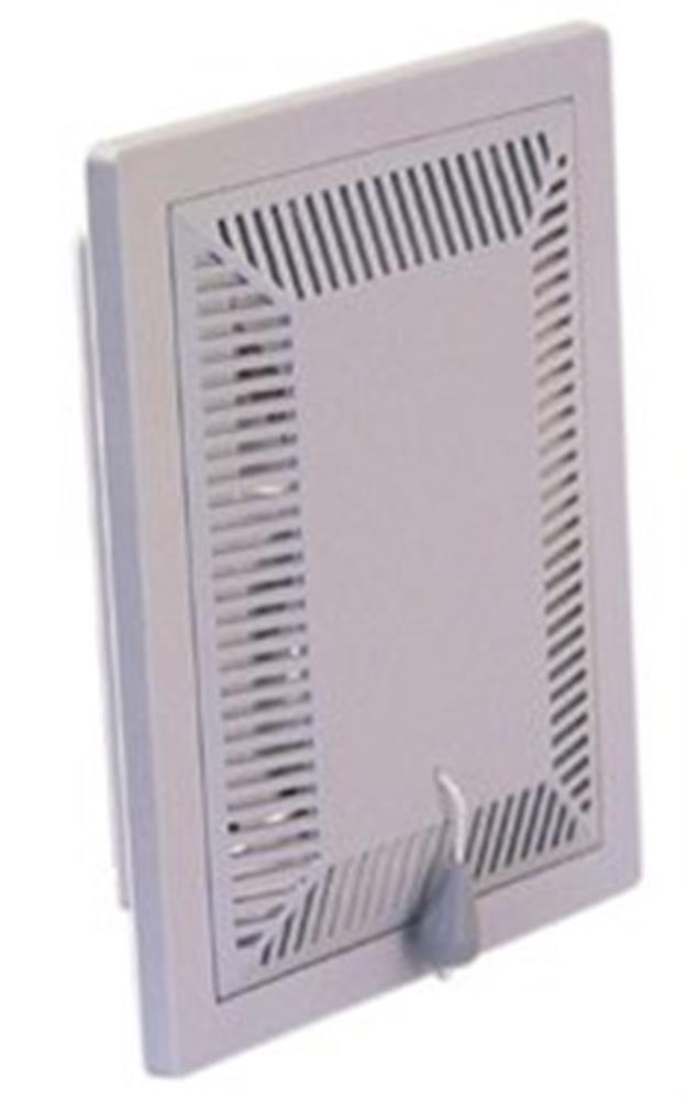 Duka type 112 Flap Valve with forced opening - 150mm, 100mm, white