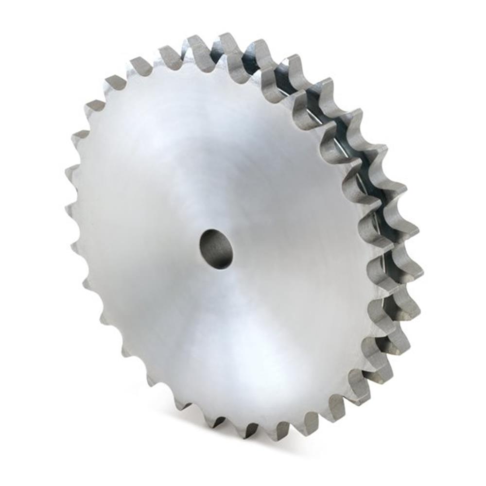 Duplex Plate sprocket 16B-2 steel - 1", 23PCS