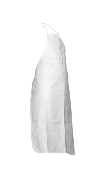 Dupont Tyvek 500 Disposable apron white - 108cm, 70cm