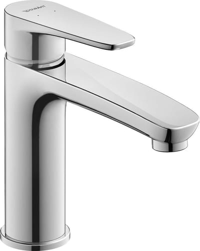 Duravit B.1 Washbasin faucet - 1 handles, 138mm, Chrome-plated, Polished, Medium, without pop-up waste, No