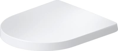 Duravit Balcoon toilet seat with lid, matte white, without soft-close