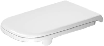 Duravit D-Code Toilet seat extended model - Yes, white, Soft close, Lift off