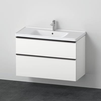 Duravit D-Neo Vanity Set lacquered matte white - 1005 x 625 x 480 mm, single basin