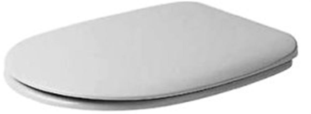 Duravit Duraplus Toilet seat - Yes, white, without soft close, Fast fitting